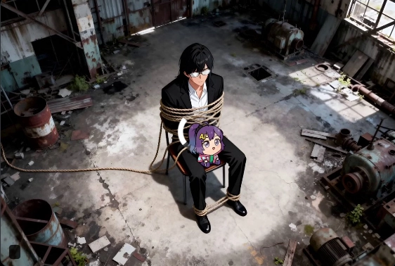 ポニテポルカドットシーン