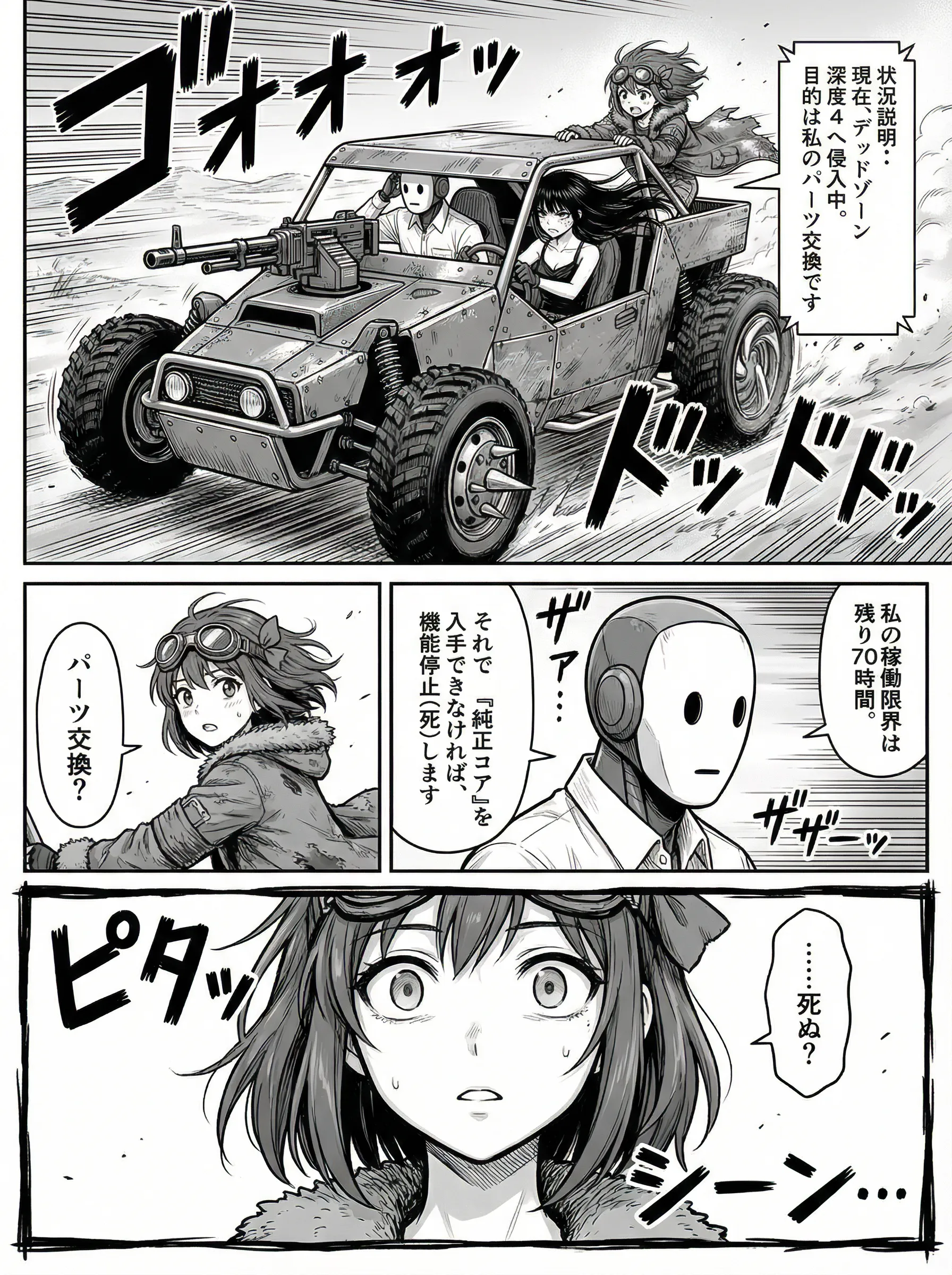 GHOSTS - EP.4 荒野の猛獣と、小さな掌 - Page 3