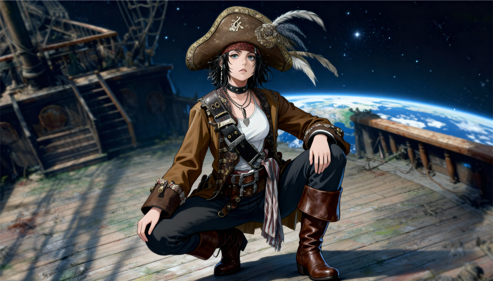 大鹿ニクの作品コレクションのサムネイル。生成AIを活用したミュージックビデオ制作やAITuberプロジェクトのビジュアルが並んでいる