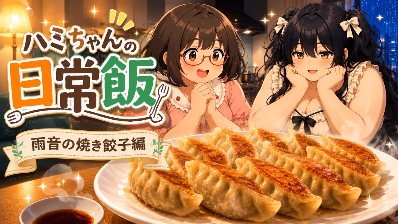 雨音の焼き餃子編