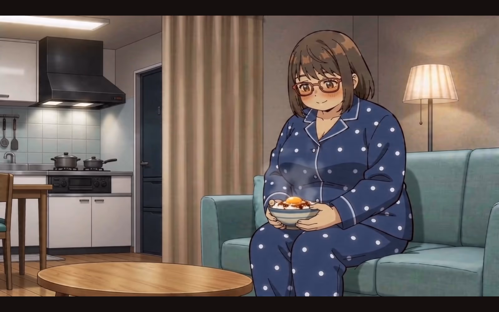 背徳の卵かけご飯編のエンディングカット