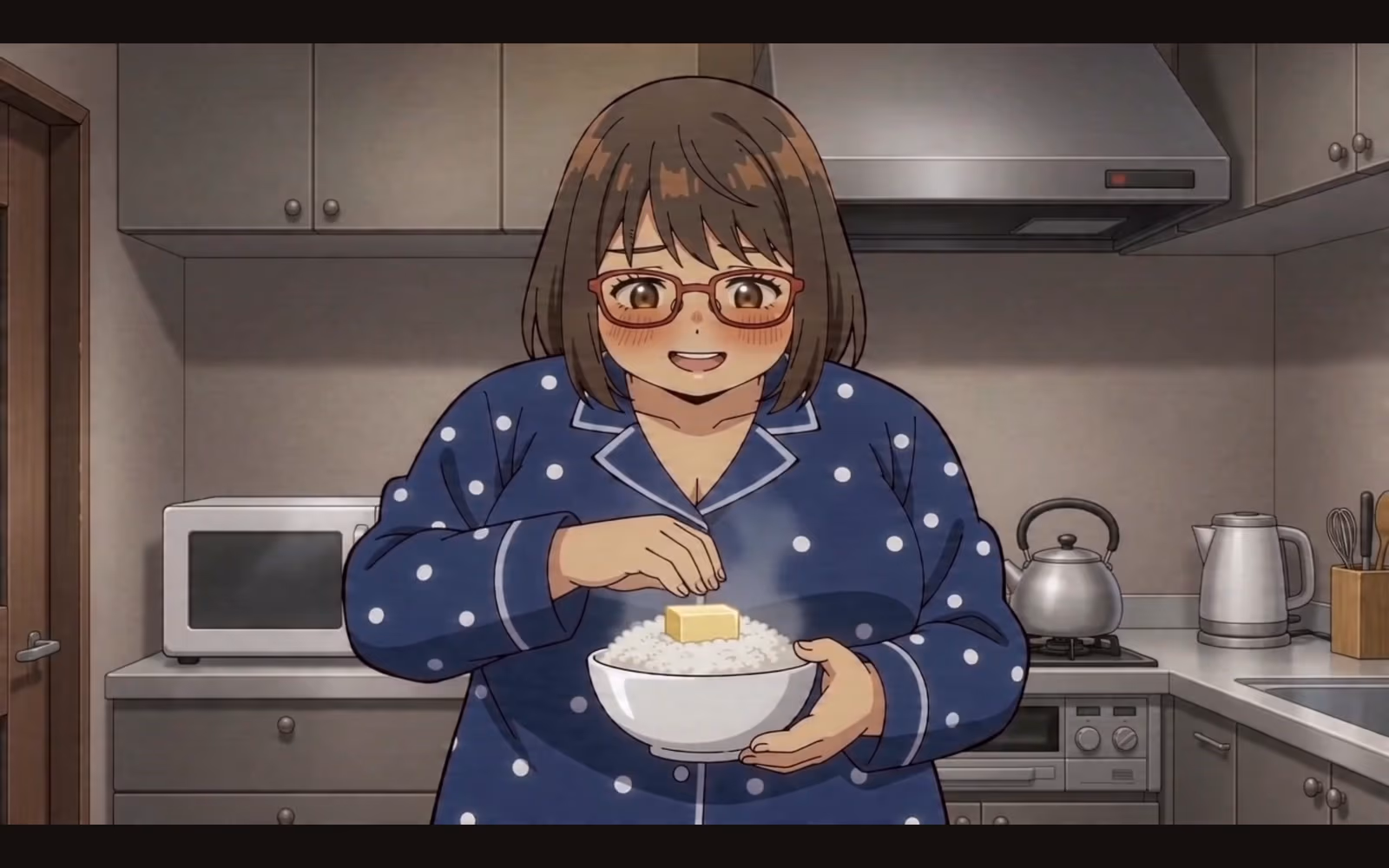 手順3「バターを先にのせる」の本編カット