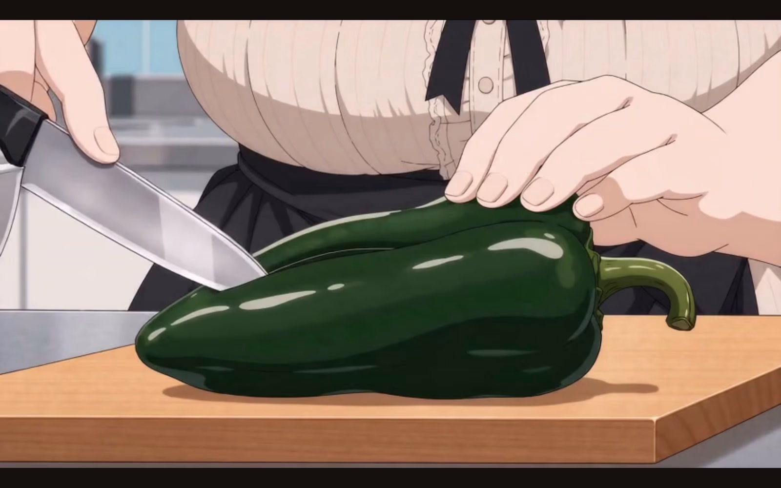 手順1「ポブラノを焼いて蒸らす」の本編カット