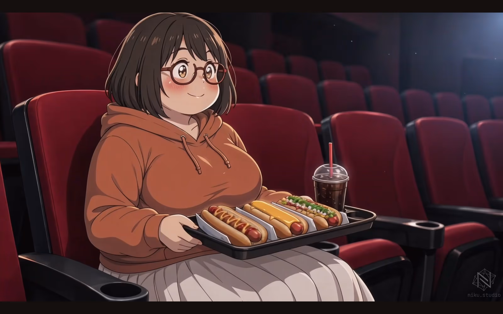 映画館みたいな3種のホットドッグの完成イメージ