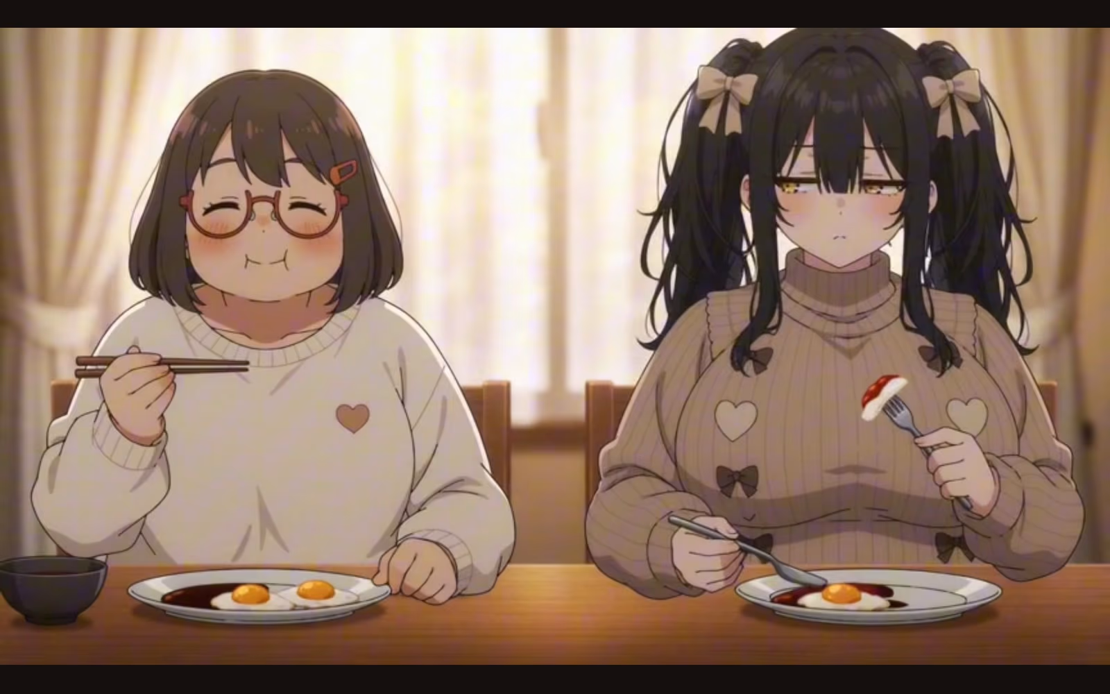 目玉焼き戦争編のエンディングカット