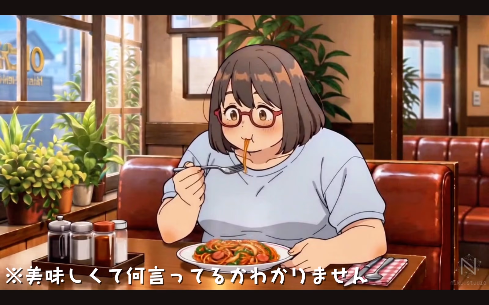 黄金のナポリタン編のエンディングカット