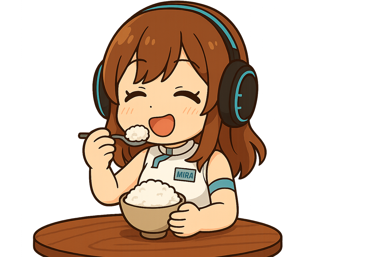 M1RAプロジェクト『夏』のビジュアル。鮮やかな青空と日差しのような光の下で、AIと人間が互いの存在を認め合い、共に歩み始める様子を描いた希望に満ちたアート